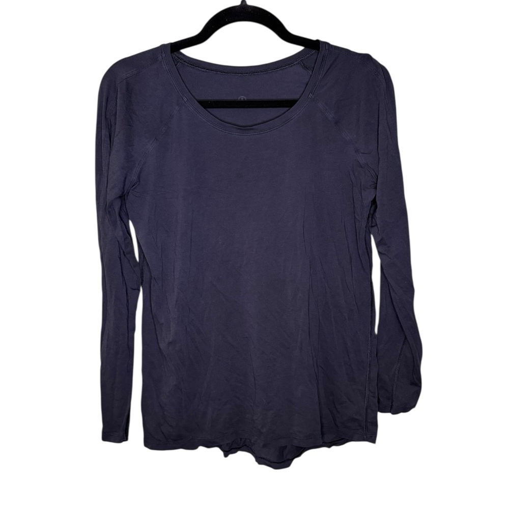 Lululemon Long Sleeve Top in Black 8